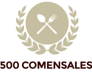 500 comensales