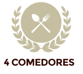 4 comedores